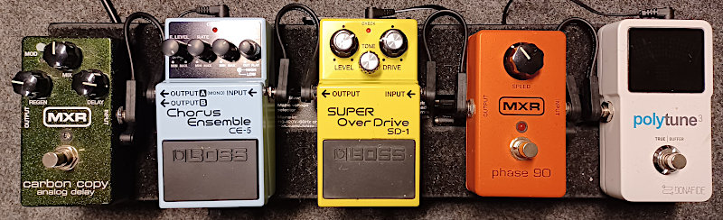 My pedalboard
