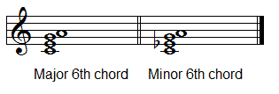 Sixth chords