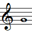 Treble clef