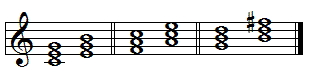 Counter-parallels in the major mode