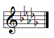 D flat major/B flat minor