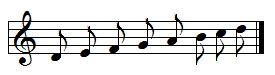 Note stem orientation